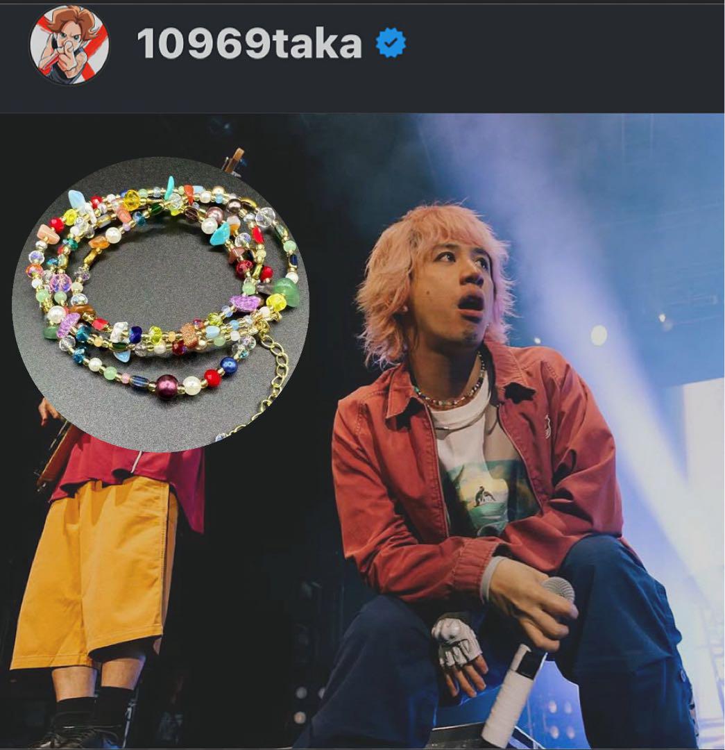 Taka着用風】カラービーズ ネックレス／ONE OK ROCKファン向け