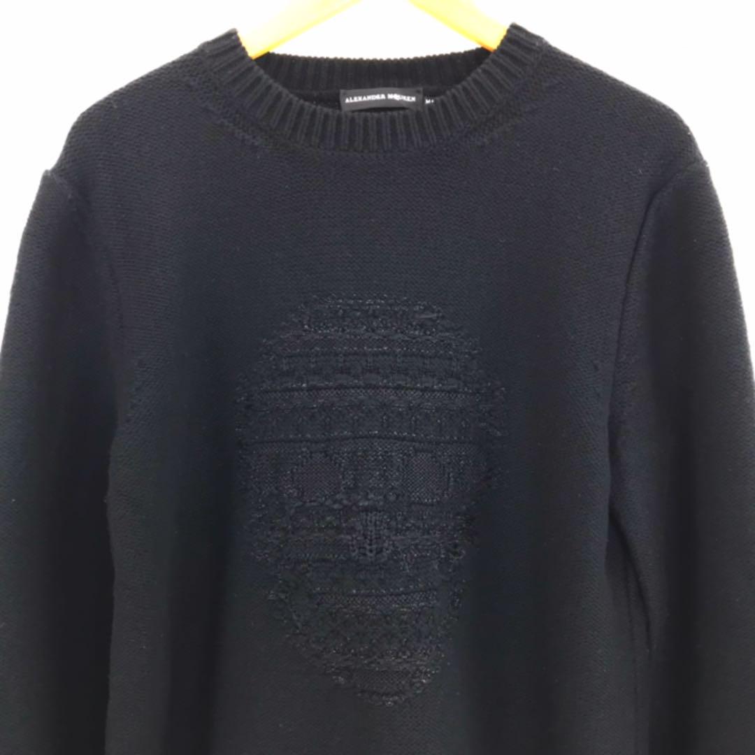 最安値HOT ALEXANDER 冬 B593 SYgQr-m18935167080 McQUEEN カシミヤ混スカルニット 正規品爆買い