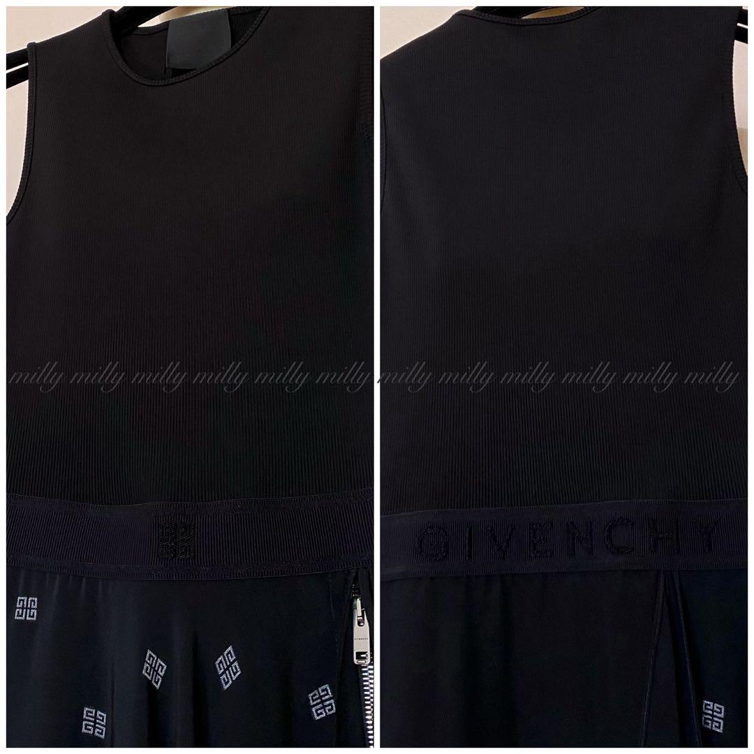【GIVENCHY】2024現行4Gロゴアシンメトリーフリルドレス GIVENCHY】2024現行4Gロゴアシンメトリーフリルドレス