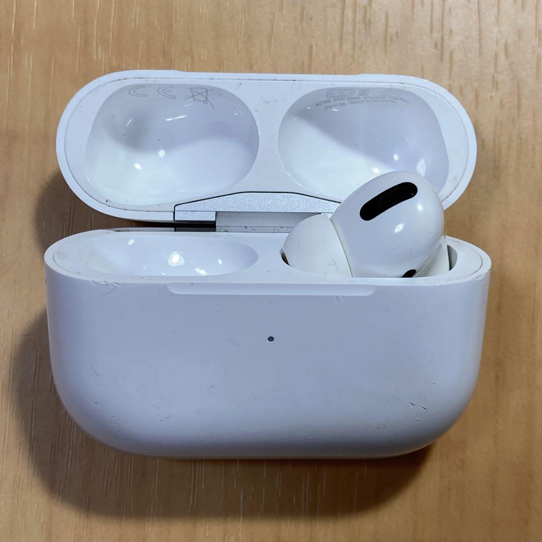 AirPodspro 第一世代本体 充電ケース、左耳 AirPods Pro 正規品第1世代本体 充電ケース 左耳のみ - メルカリ