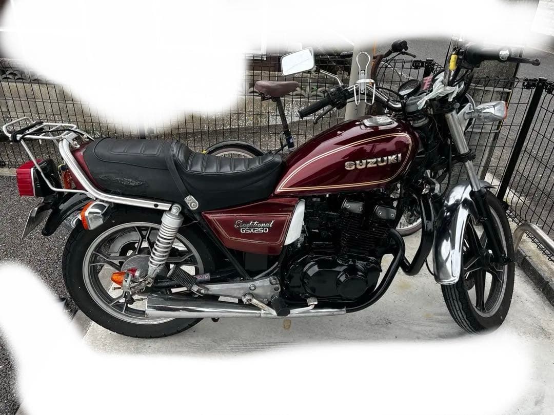 スズキ GSX250t トラザリ 実働 セル１回でかかる！