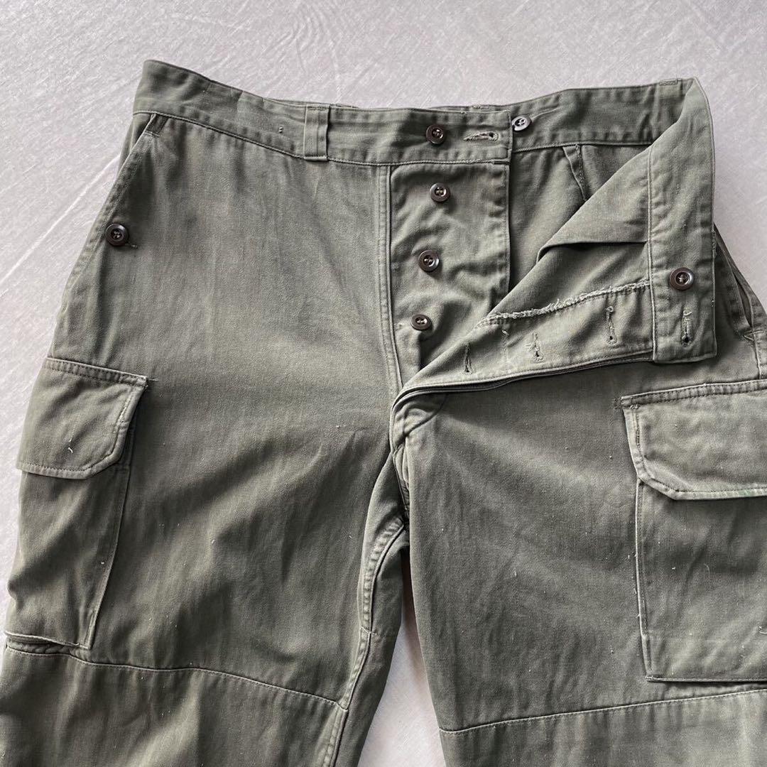 フランス軍 M64 フィールドパンツ92 カーゴパンツ フレンチ