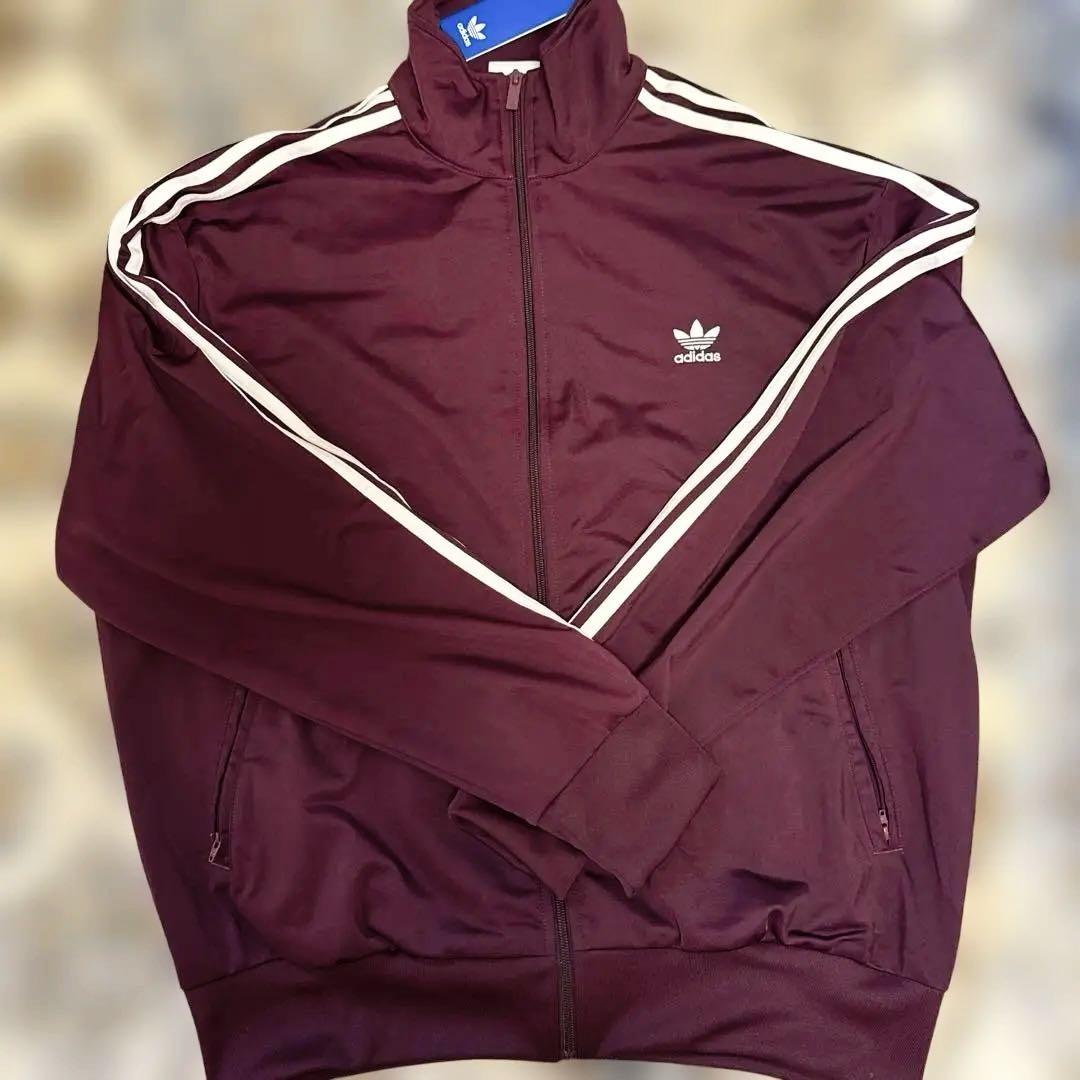 adidas バーガンディ ジャージ 2XL