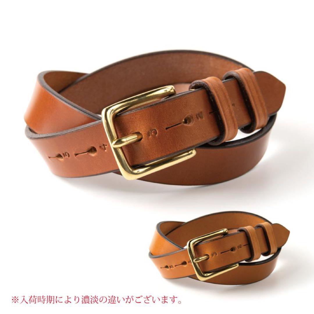 JABEZ CLIFF ジャベツクリフ 28mm幅レザーベルト
