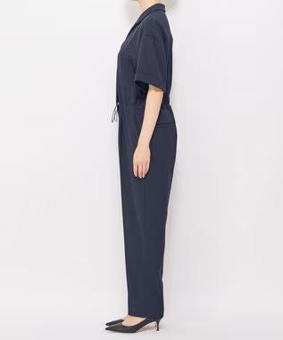 uncrave *定価￥23980* ドレーピーツイル オールインワン 黒