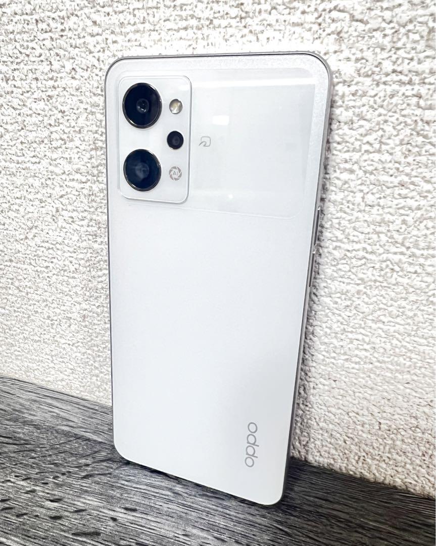 OPPO Reno 9a ホワイト 白 アンドロイド スマホ 画像1
