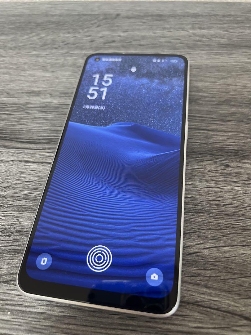OPPO Reno 9a ホワイト 白 アンドロイド スマホ 画像3