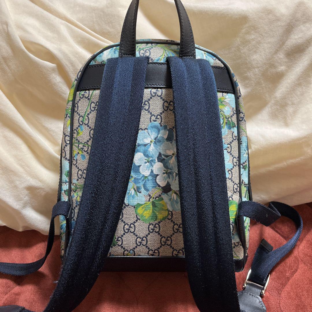 GUCCIブルームス リュック ブルー