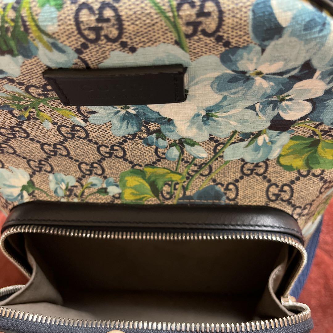 GUCCIブルームス リュック ブルー