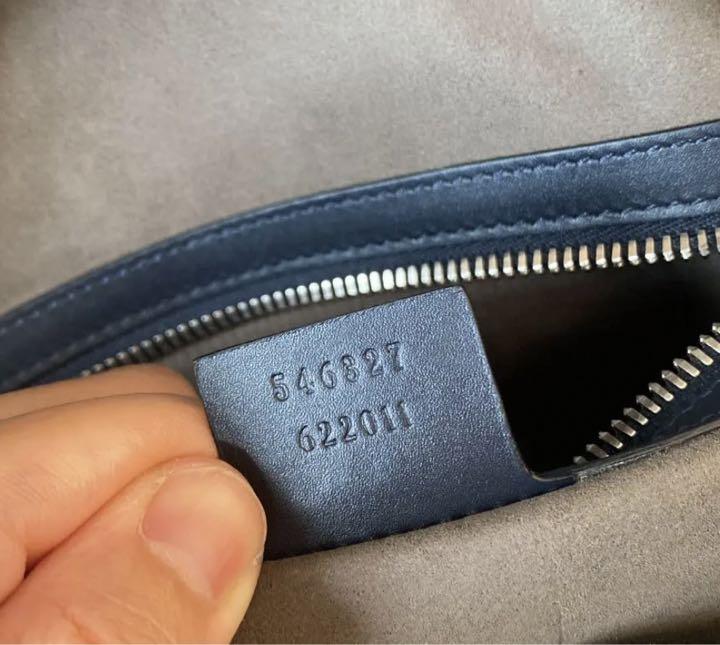 GUCCIブルームス リュック ブルー