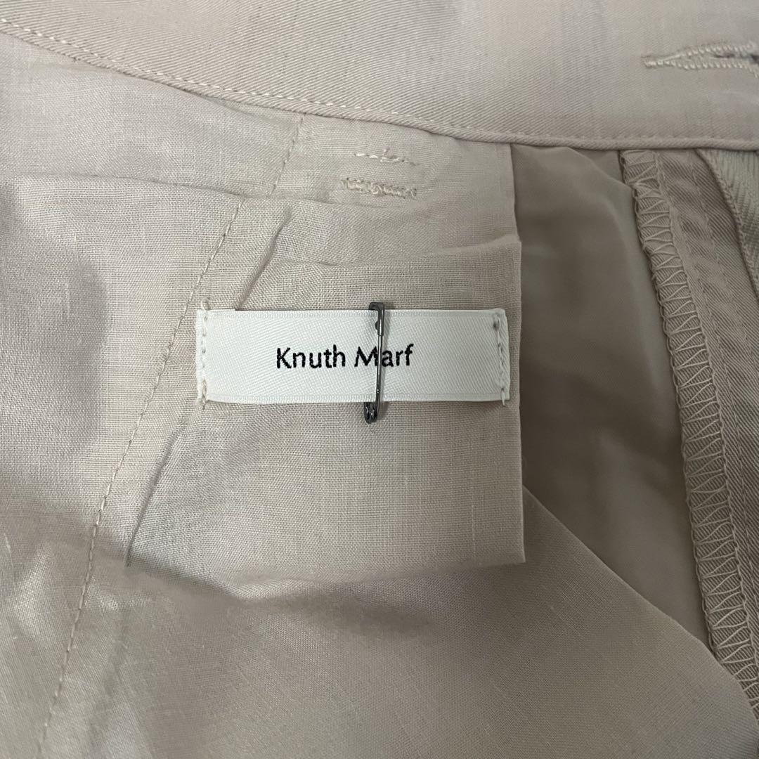 パンツ Knuth Marf slit deformed pants