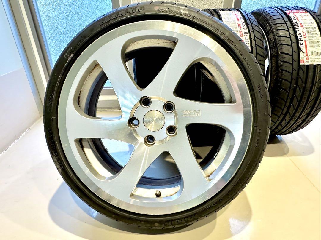 あき 3SDM 0.06 112 8.5J-18 VW AUDI ベンツ