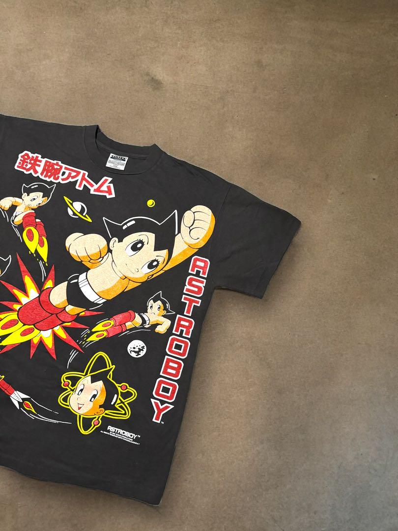 90s 【Astro Boy】All over design T-shirts 画像2