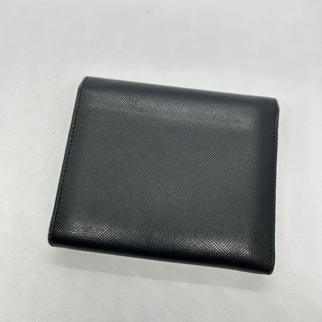 PRADA　プラダ　サフィアーノ　M176A　トライアングルロゴ　3つ折り財布
