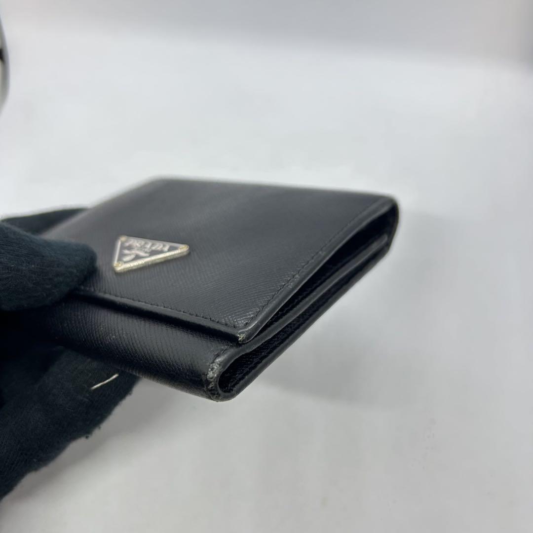 PRADA　プラダ　サフィアーノ　M176A　トライアングルロゴ　3つ折り財布