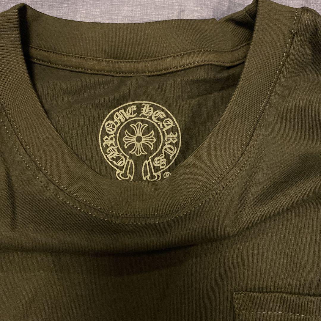新品　CHROME HEARTS クロムハーツ　ロンT CHクロス十字架　LA