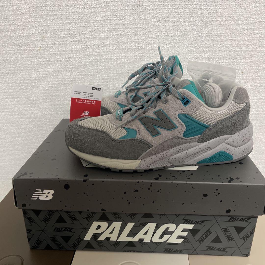 New Balance PALACE 580 Gray 27cm 靴