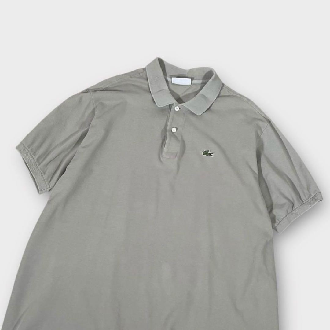 【80s】LACOSTE/ラコステ　ポロシャツ　フランス製　サイズ8　フレラコ