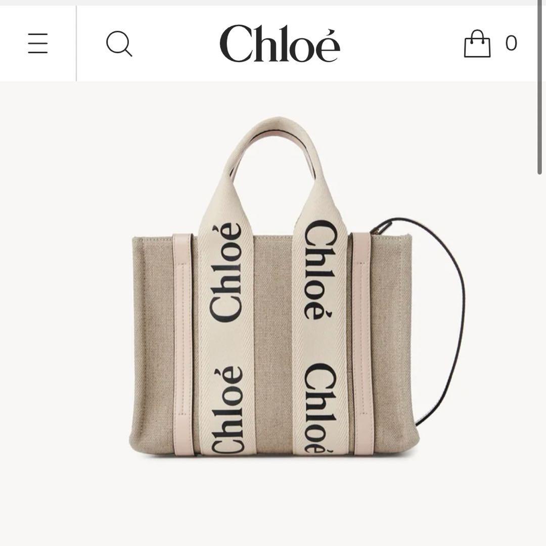 chloe キャンバストート スモール 画像1