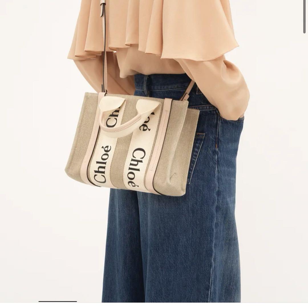 chloe キャンバストート スモール 画像3