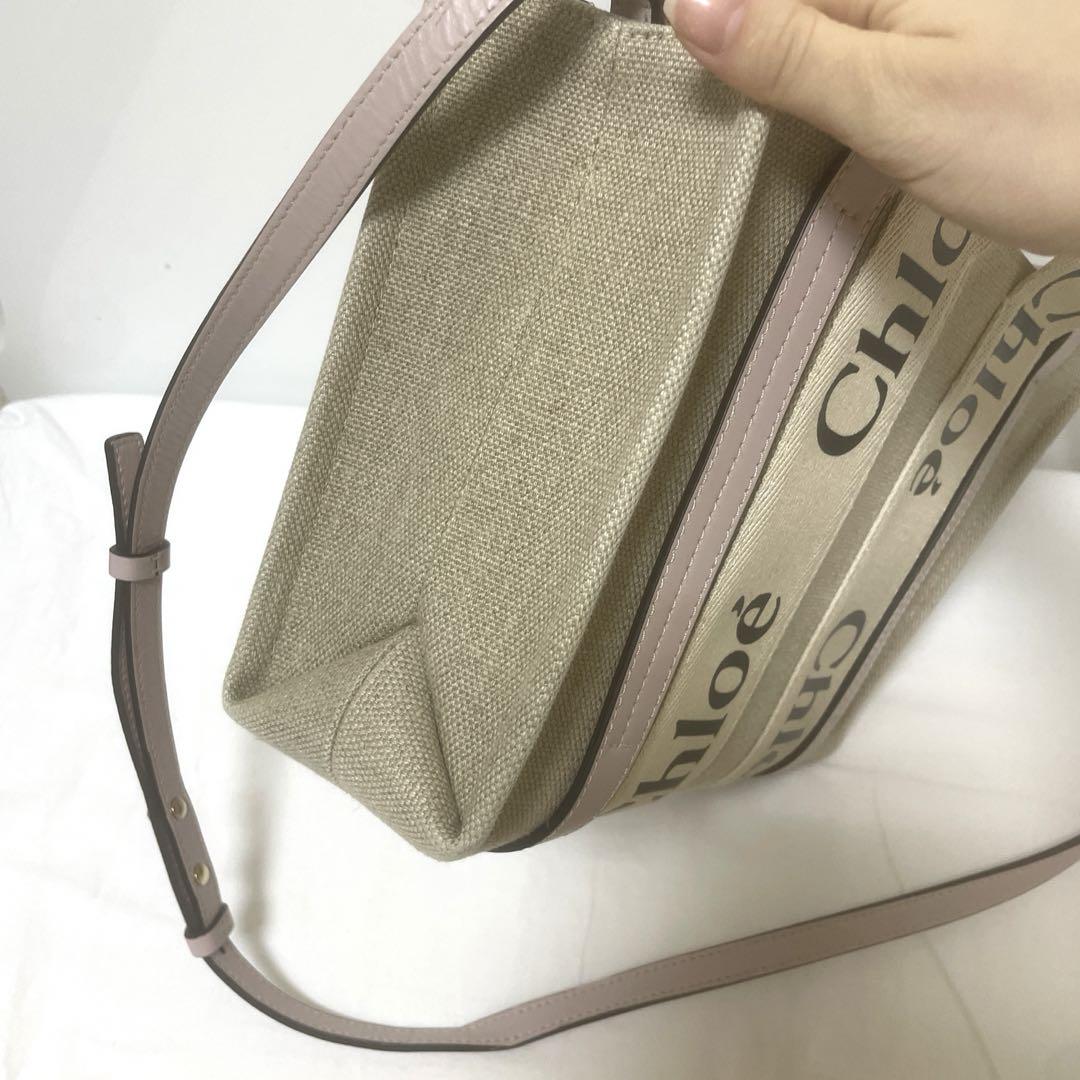 chloe キャンバストート スモール 画像9