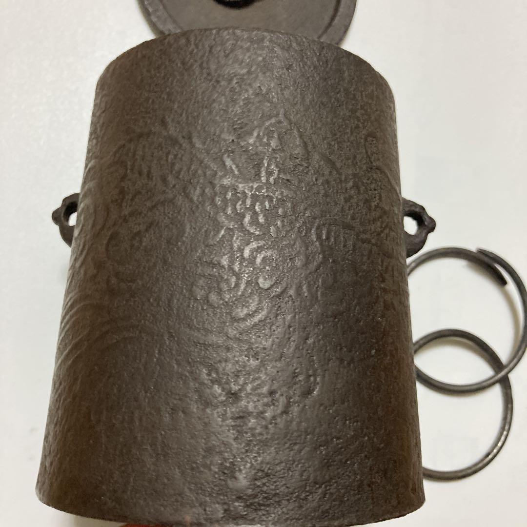 お値下げしました　　 茶道具　鉄　あじろ鉄　　茶釜　風炉釜　茶道