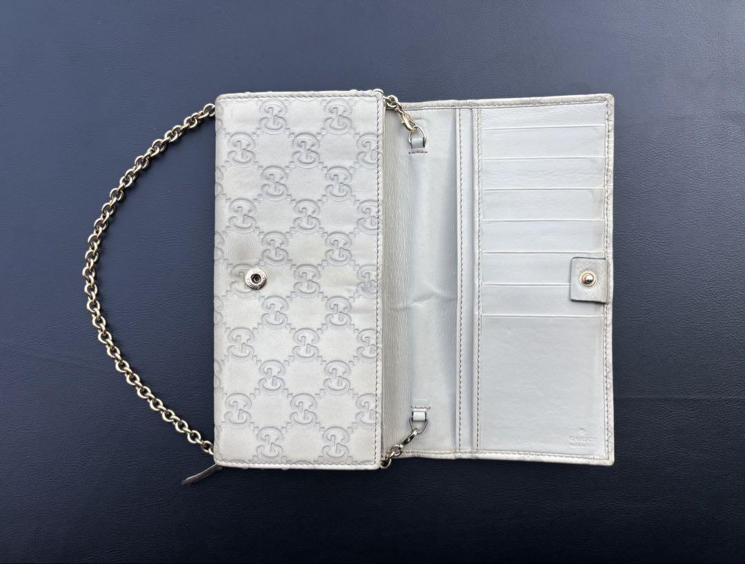 ★GUCCI★長財布★ホワイト