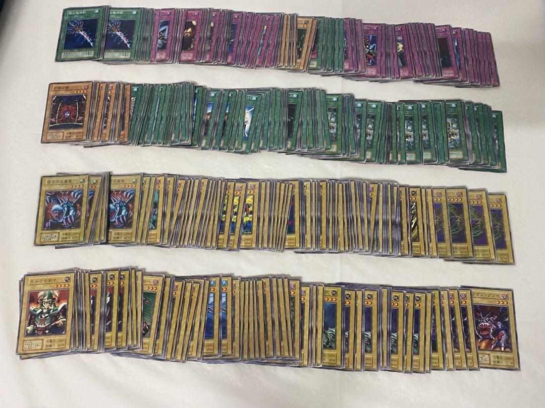 遊戯王　初期　EX 1,267枚12回くらいコンプリート　シク30枚など仕分済み