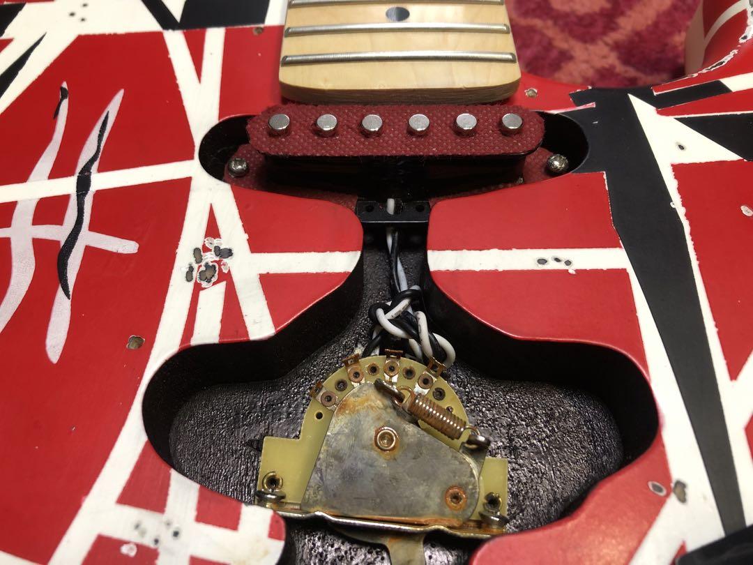 evh フランケン　自作ギター