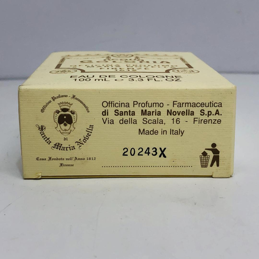 ほぼ満タン サンタマリアノヴェッラ オーデコロン100ml 香水 k22