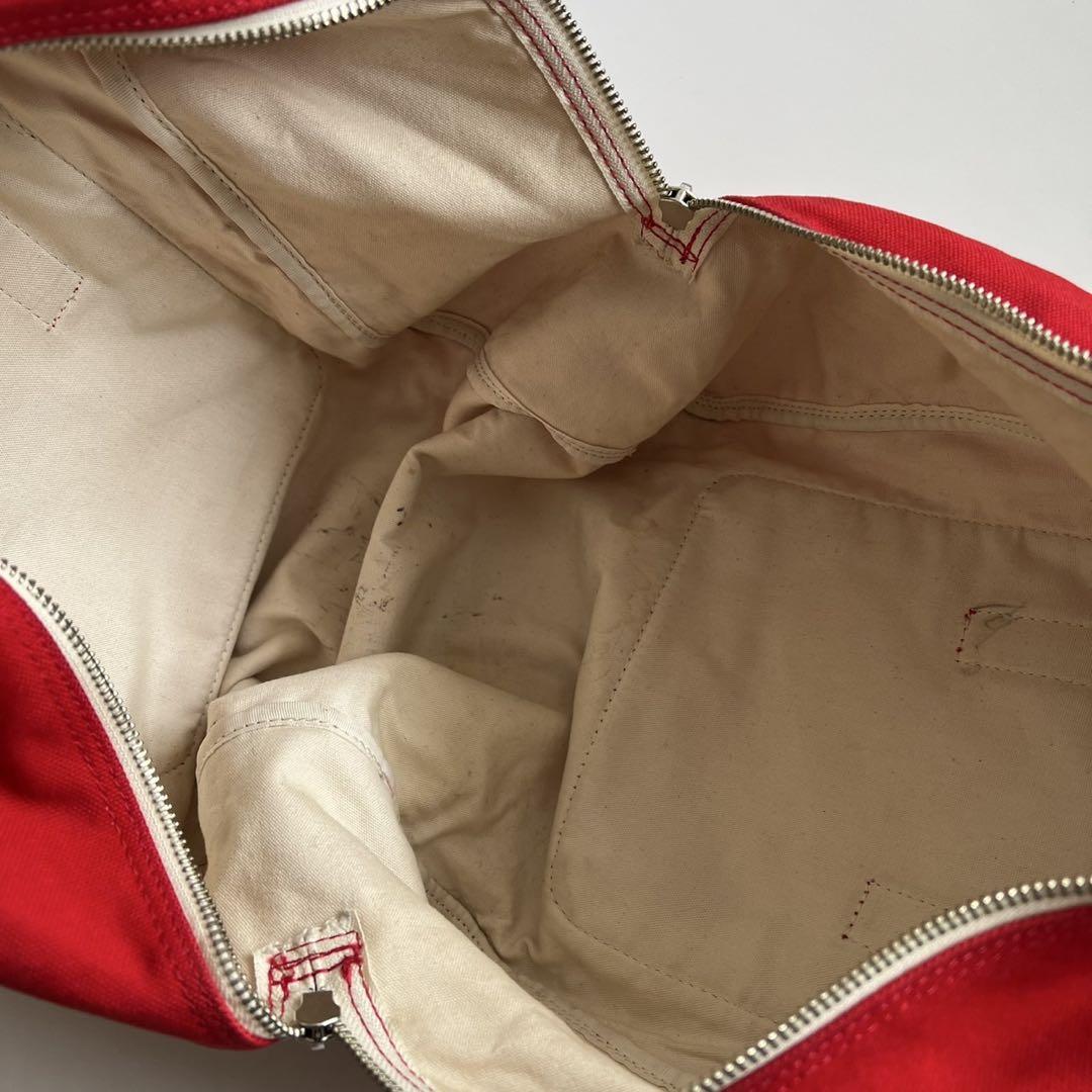 COMME des GARCONS CANVAS CUBE HAND BAG