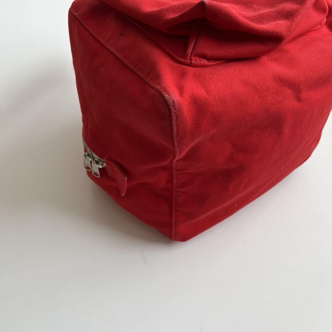 COMME des GARCONS CANVAS CUBE HAND BAG