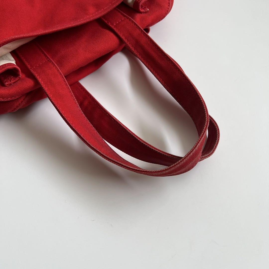 COMME des GARCONS CANVAS CUBE HAND BAG