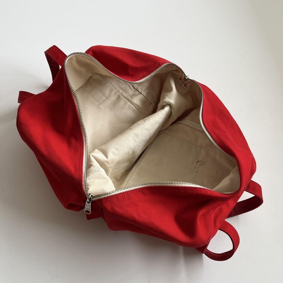 COMME des GARCONS CANVAS CUBE HAND BAG