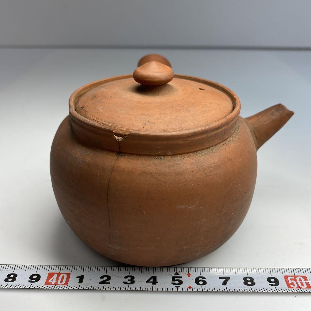 朱泥急須横幅約13.5cm 東Y6-0522②