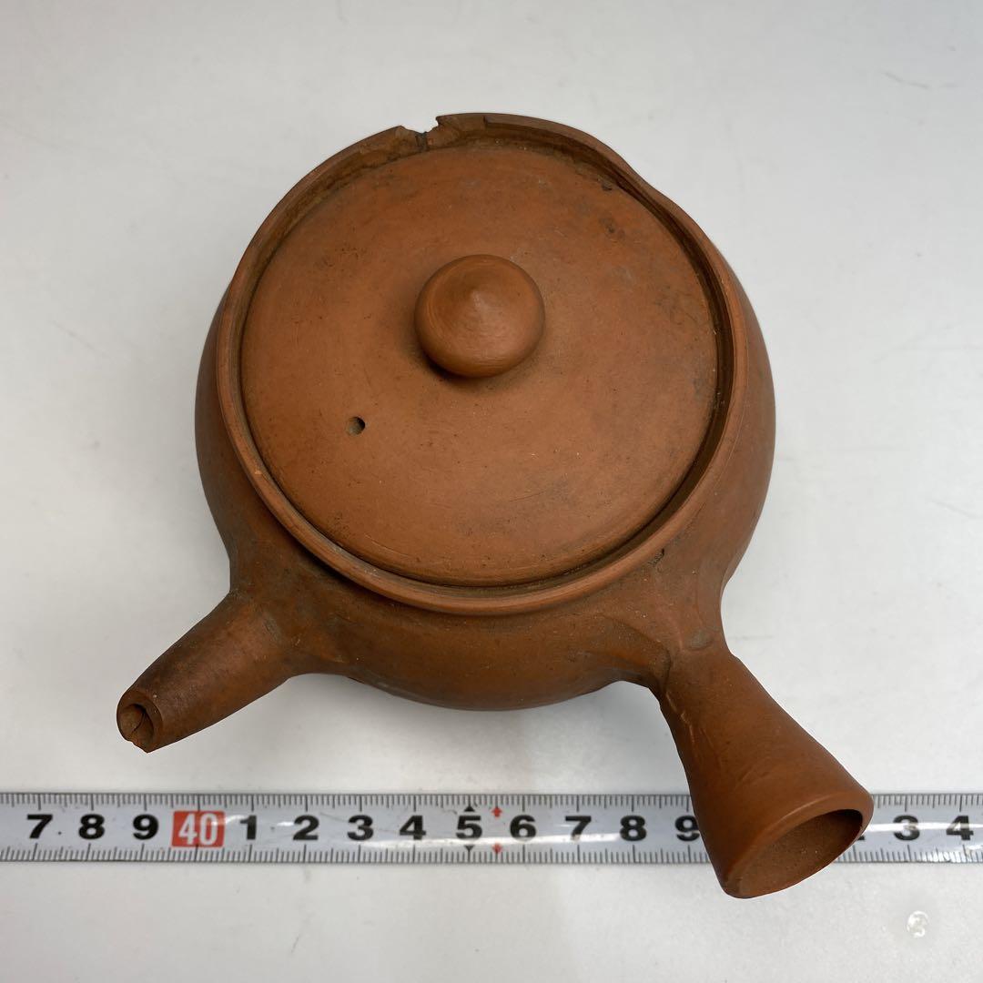 朱泥急須横幅約13.5cm 東Y6-0522②