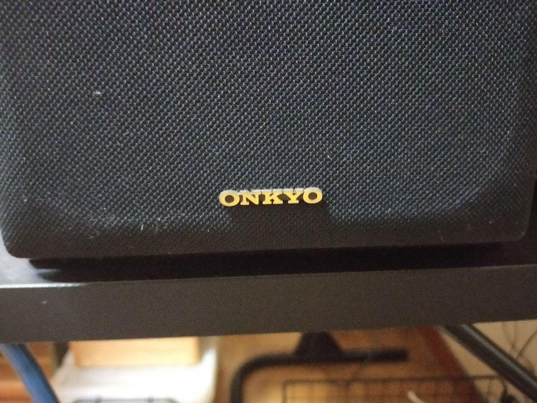 ONKYO スピーカー ブラック ウッド仕上げ ONKYO スピーカー ブラック ウッド仕上げ