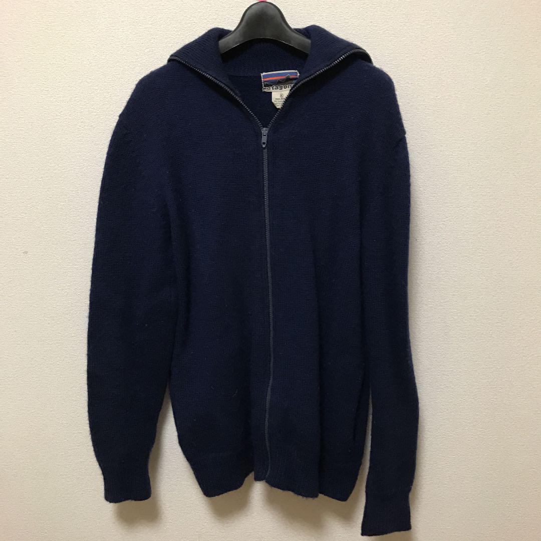 Vintage Patagonia 100%Woolニット 最初期 白タグ ジャケット Vintage Patagonia 100%Woolニット 最初期 白タグ ジャケット