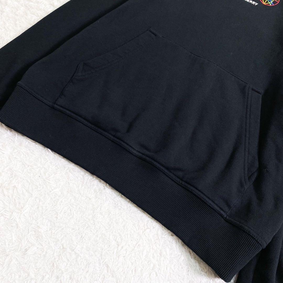 バーバリー　パーカー　刺繍　Winston Globe Hoodie