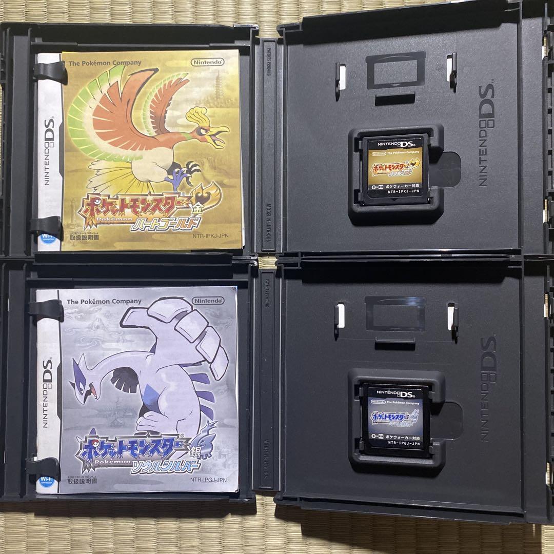 DS ポケットモンスター ハートゴールド ソウルシルバー 2本