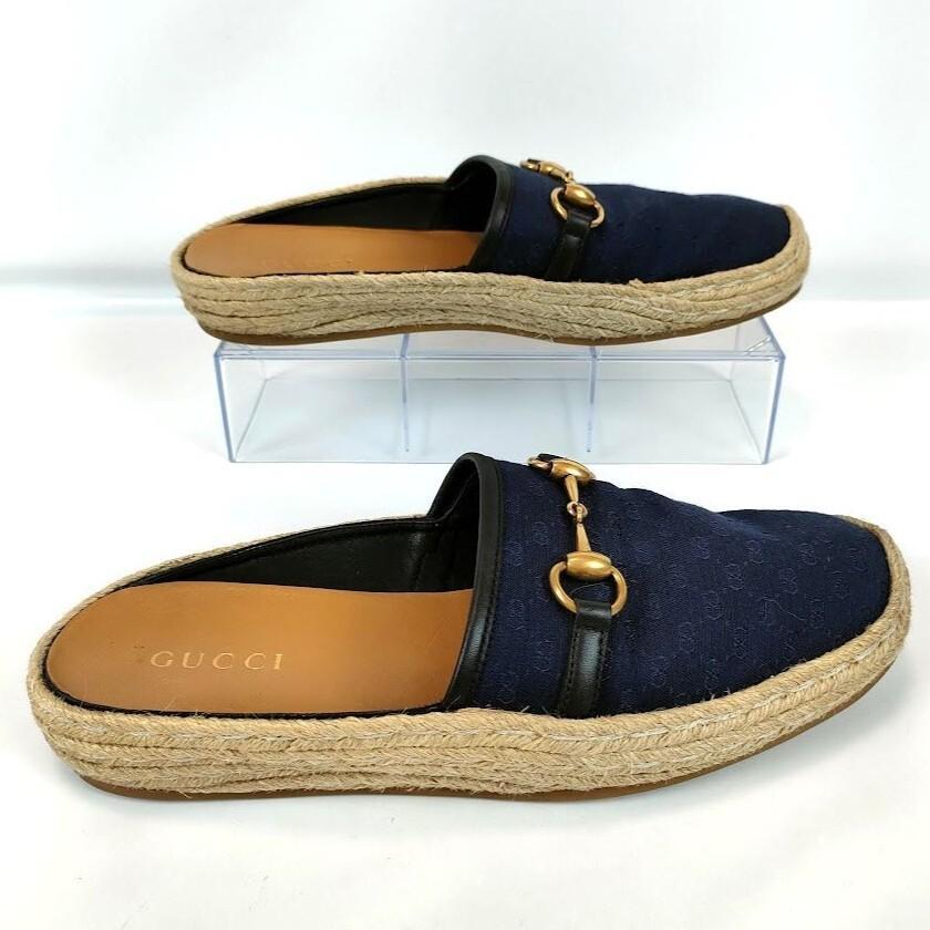 【GUCCI】ホースビット エスパドリーユ☆SALE中 GUCCI グッチ ツイード ホースビット エスパドリーユ フラット