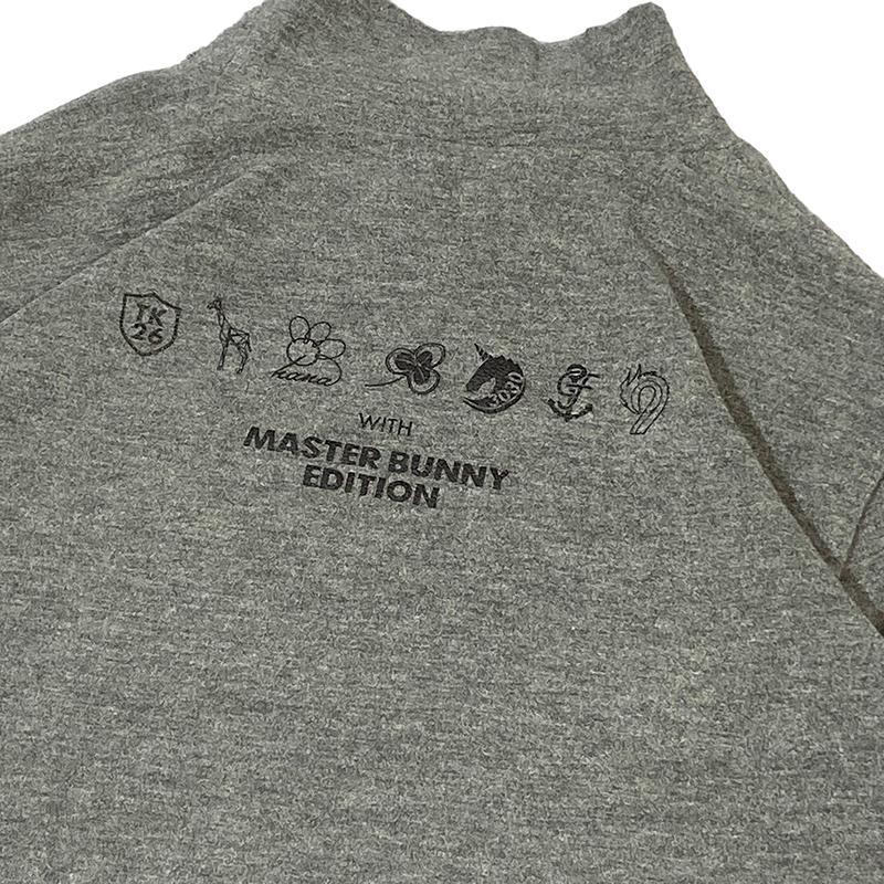 マスターバニーエディション ハイネック長袖Tシャツ グレー 0