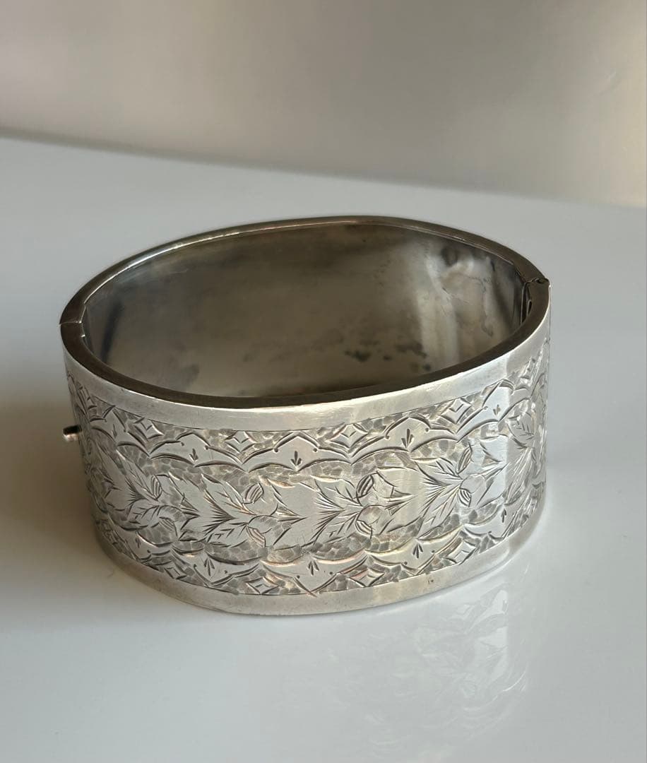 イギリス アンティーク シルバーブレスレット