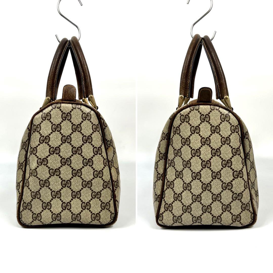 極美品】GUCCI オールドグッチ ミニボストンバッグ シェリー