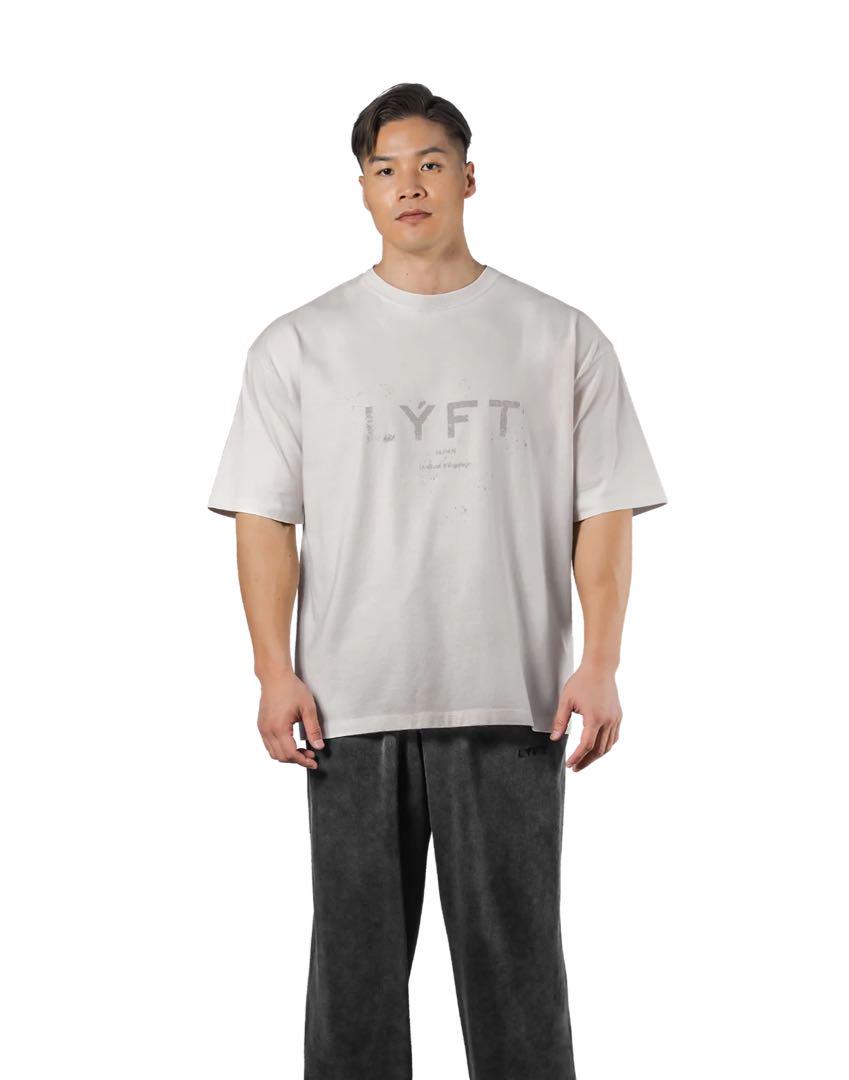 LYFT/リフト ヴィンテージLÝFTロゴTシャツ アイボリー
