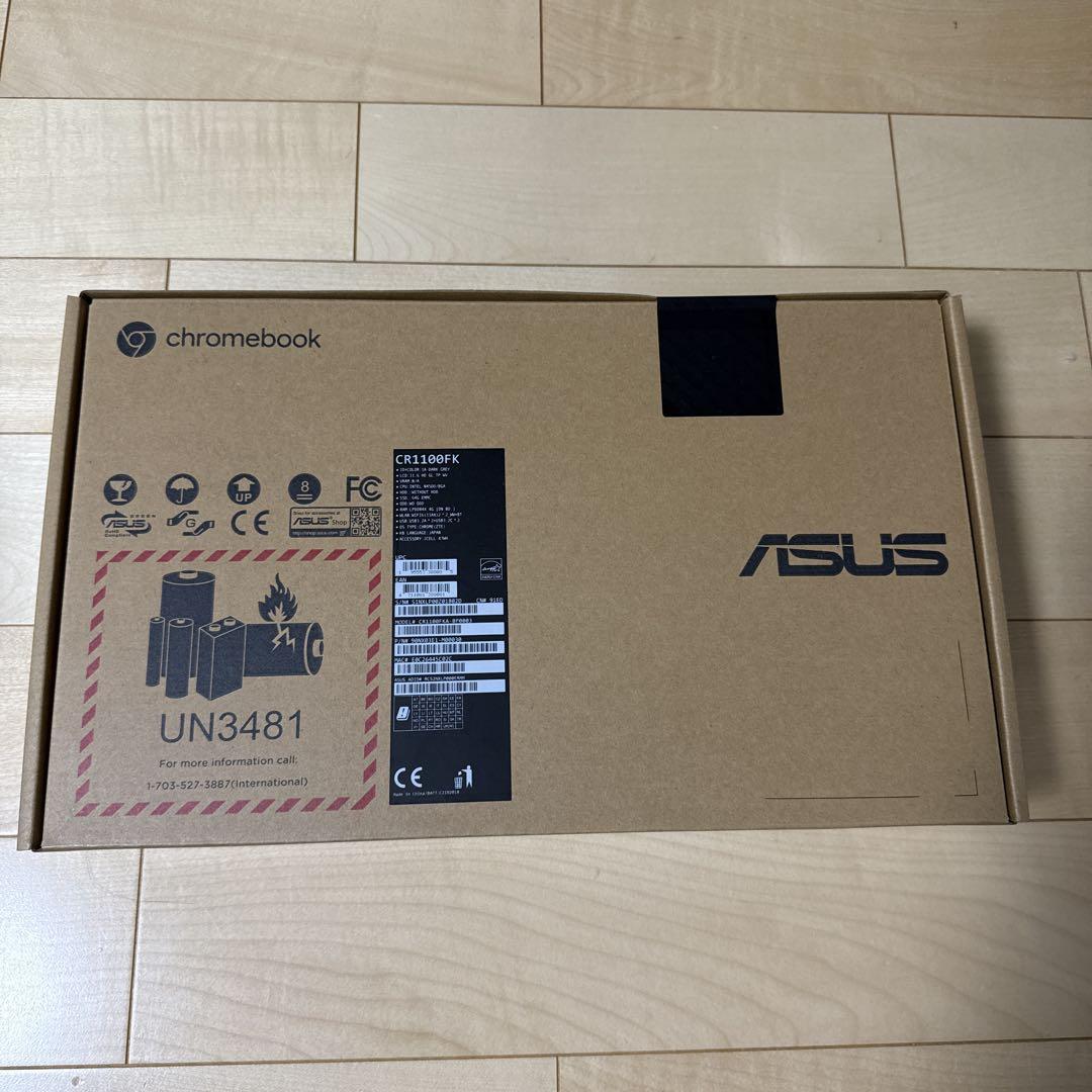 Chromebook本体 ASUS chromebook CR1100FKA-BP0003