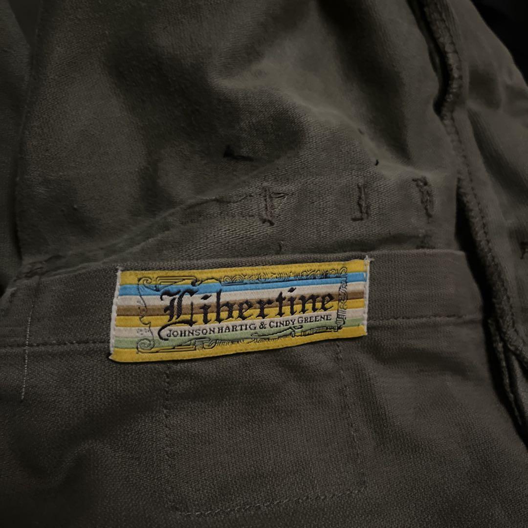 Libertine スカルプリント ミリタリージャケット