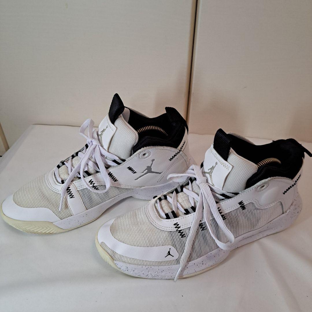 NIKEJORDAN PF ジョーダンジャンプマンメッシュ ハイカット27cm白