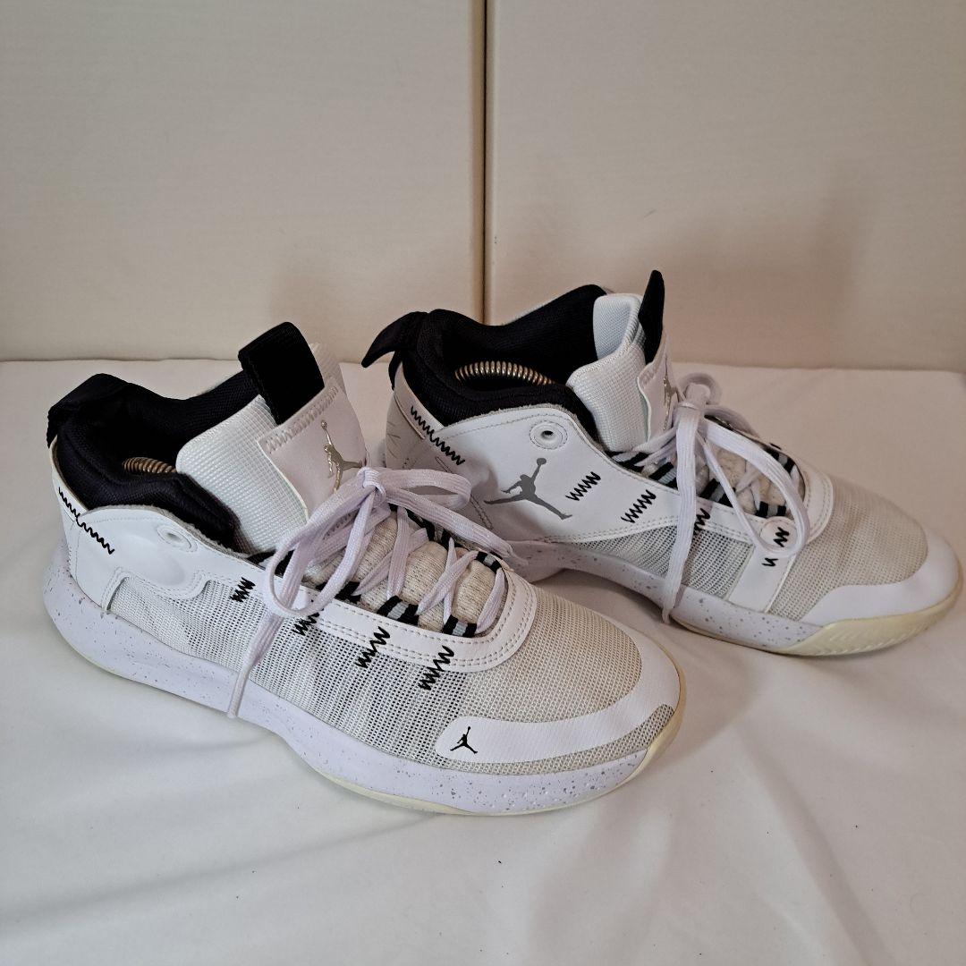 NIKEJORDAN PF ジョーダンジャンプマンメッシュ ハイカット27cm白