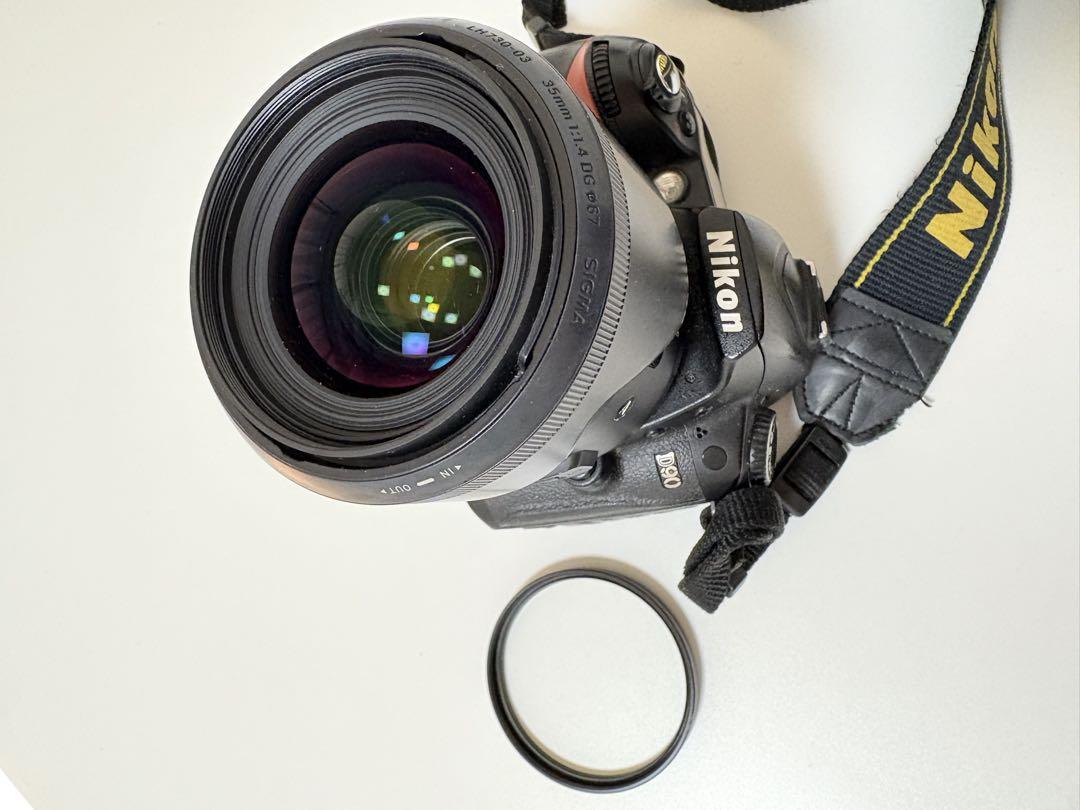 φレンズ+NikonD90本体